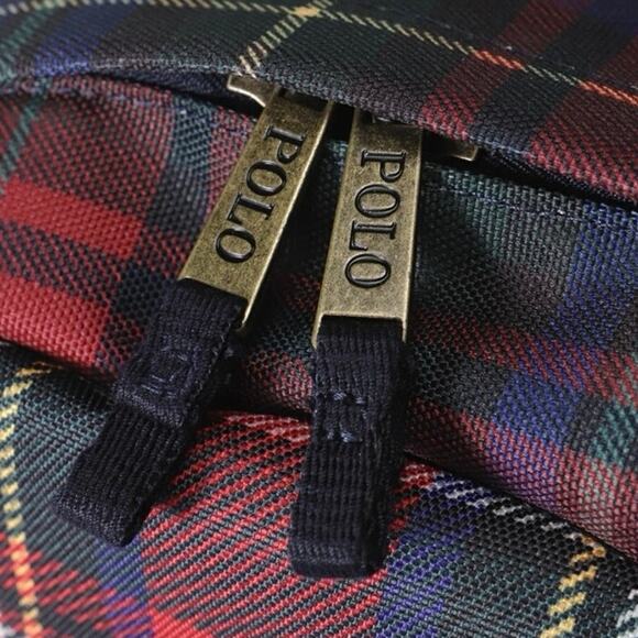 POLO RALPH LAUREN POLO BEAR BACK PACK RED NWT - Picture 8 of 9